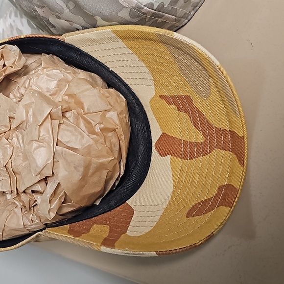 Nike × Streetwear RARE Nike Desert Camo Yellow Light Brown Adjustable Hat - Picture 9 of 12